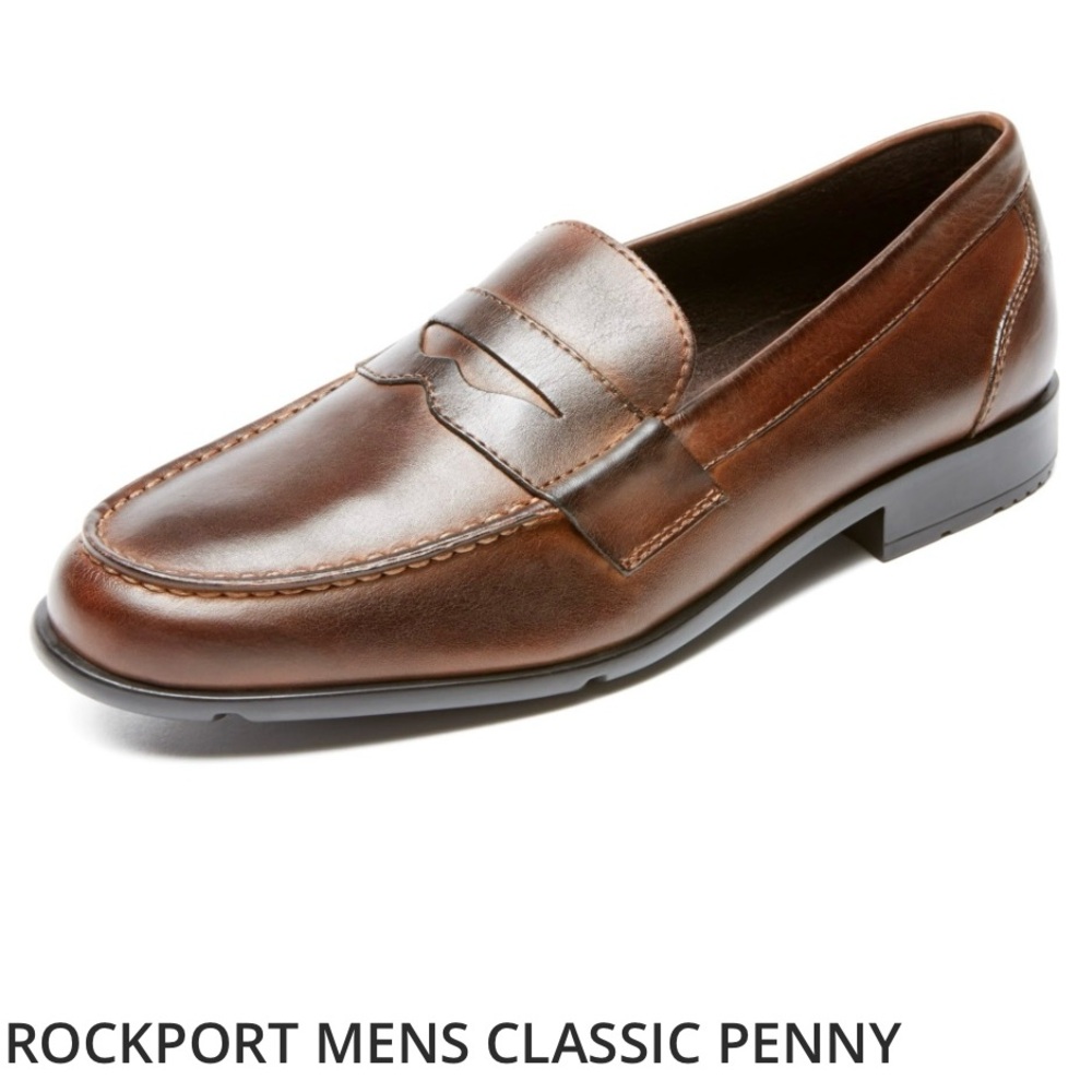 Rockport Men's Classic Penny Loafers - Brown